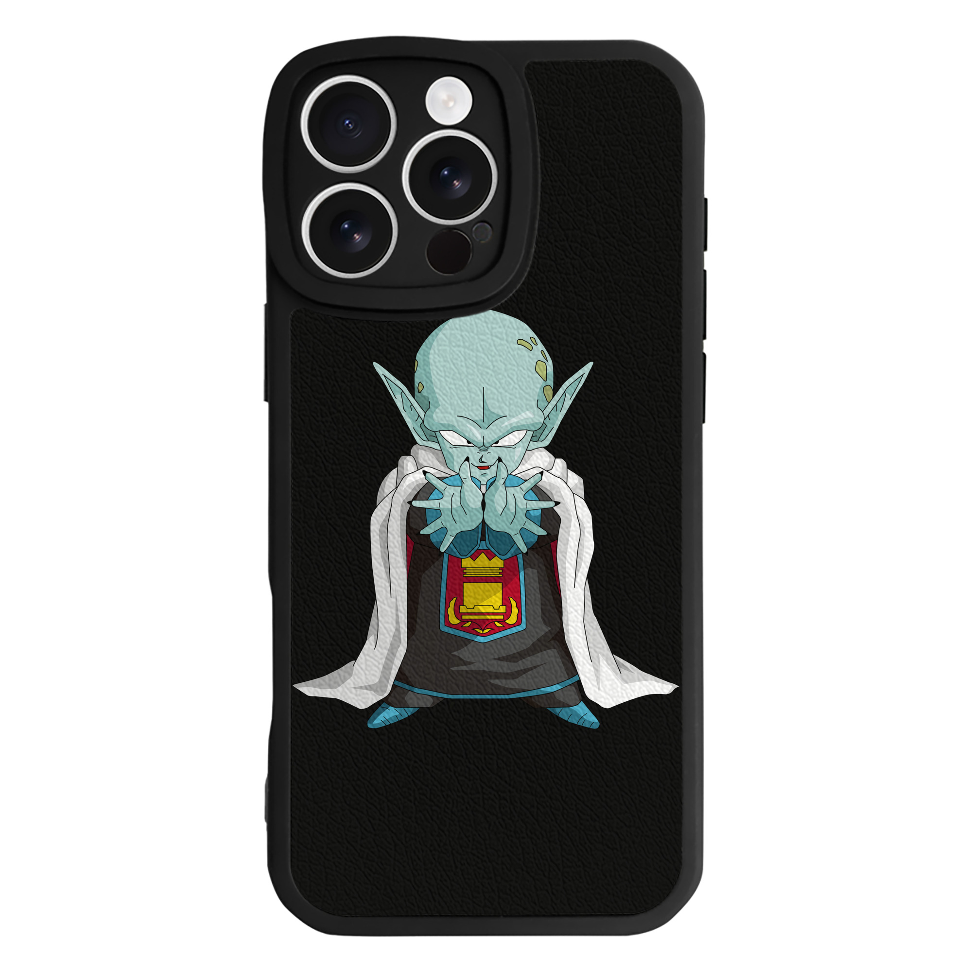（画像用） ドラゴンボール DRAGON BALL 【iPhone 16シリーズ対応】シリコンスマホケース（レザー調） 材質：シリコン